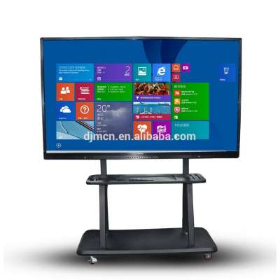 China Hot sales 84 inch infrared multitouch panel PC TV all in one for education